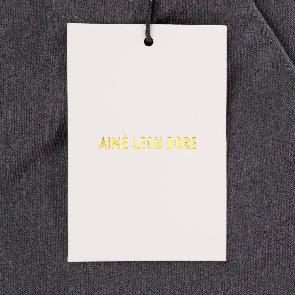 GRAY DRAWSTRING CHINO SHORTS