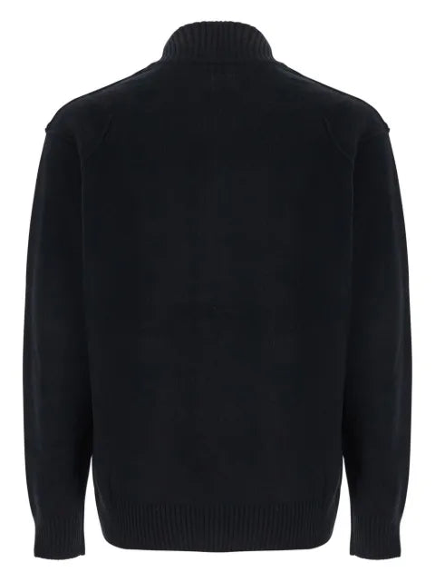 C.P. Company lambswool zip-up cardigan