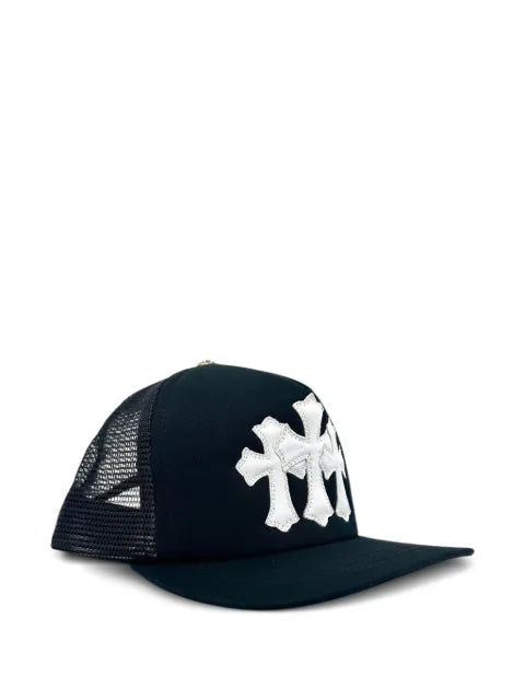 Chrome Hearts Cemetery Cross CH Trucker baseball cap