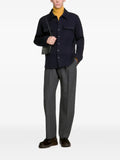 SANDRO boiled wool overshirt