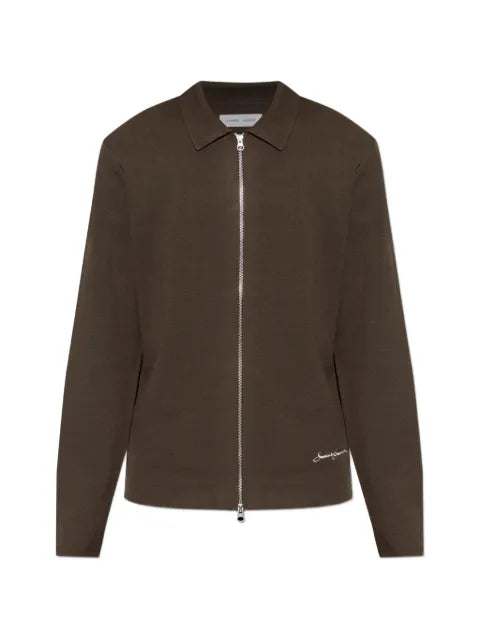 SAMSOE SAMSOE Samatt zip-up polo-collar cardigan