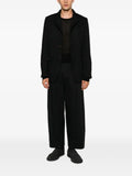 Comme des Garçons Homme Plus diagonal-stripe notched-lapels jacket