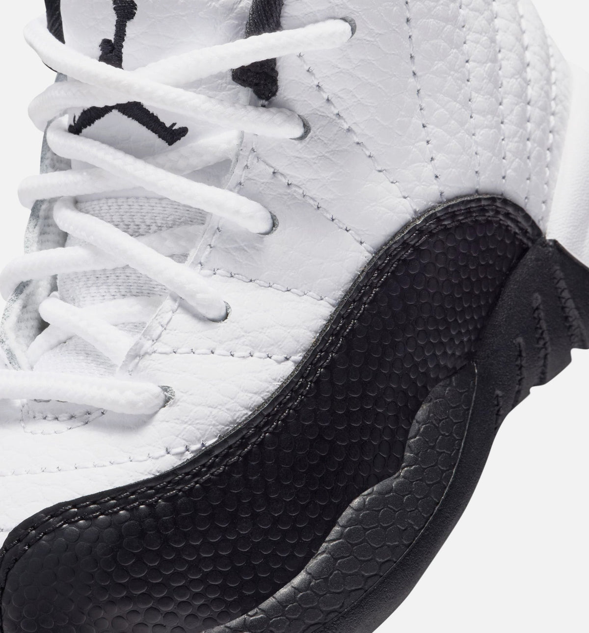 Air Jordan 12 Retro Taxi – Infant/Toddler Lifestyle Shoe in White/Black/Taxi
